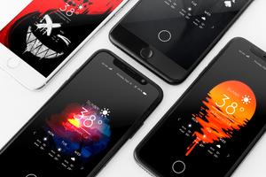 Black Wallpaper-poster