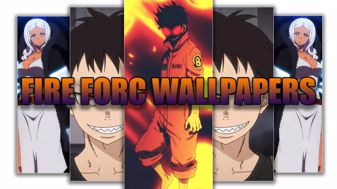 HD fire force wallpapers