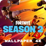 Wallpapers for Fortnite skins, fight pass season 9 APK