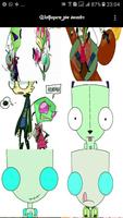 Wallpaper Zim Invader ポスター