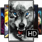 Wolf Wallpaper 4K icône