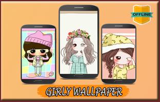 Girly Wallpaper Cute スクリーンショット 1