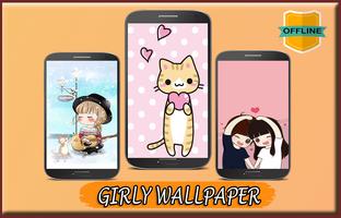 Girly Wallpaper Cute スクリーンショット 2