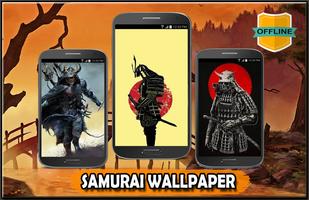 Samurai Wallpaper 4K Affiche