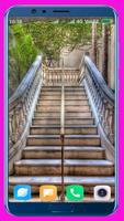 Stairs Wallpaper Best 4K Plakat