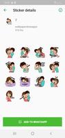 Sexy Stickers Romantic Couple imagem de tela 1