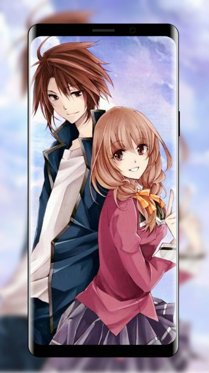 Cute Anime Couple Wallpaper For Android Apk Download Cute Anime Couple Wallpaper For Android Apk Download