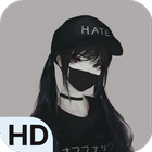 Girl Anime Wallpapers HD ikona