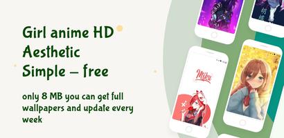 Girl Anime Wallpapers HD plakat