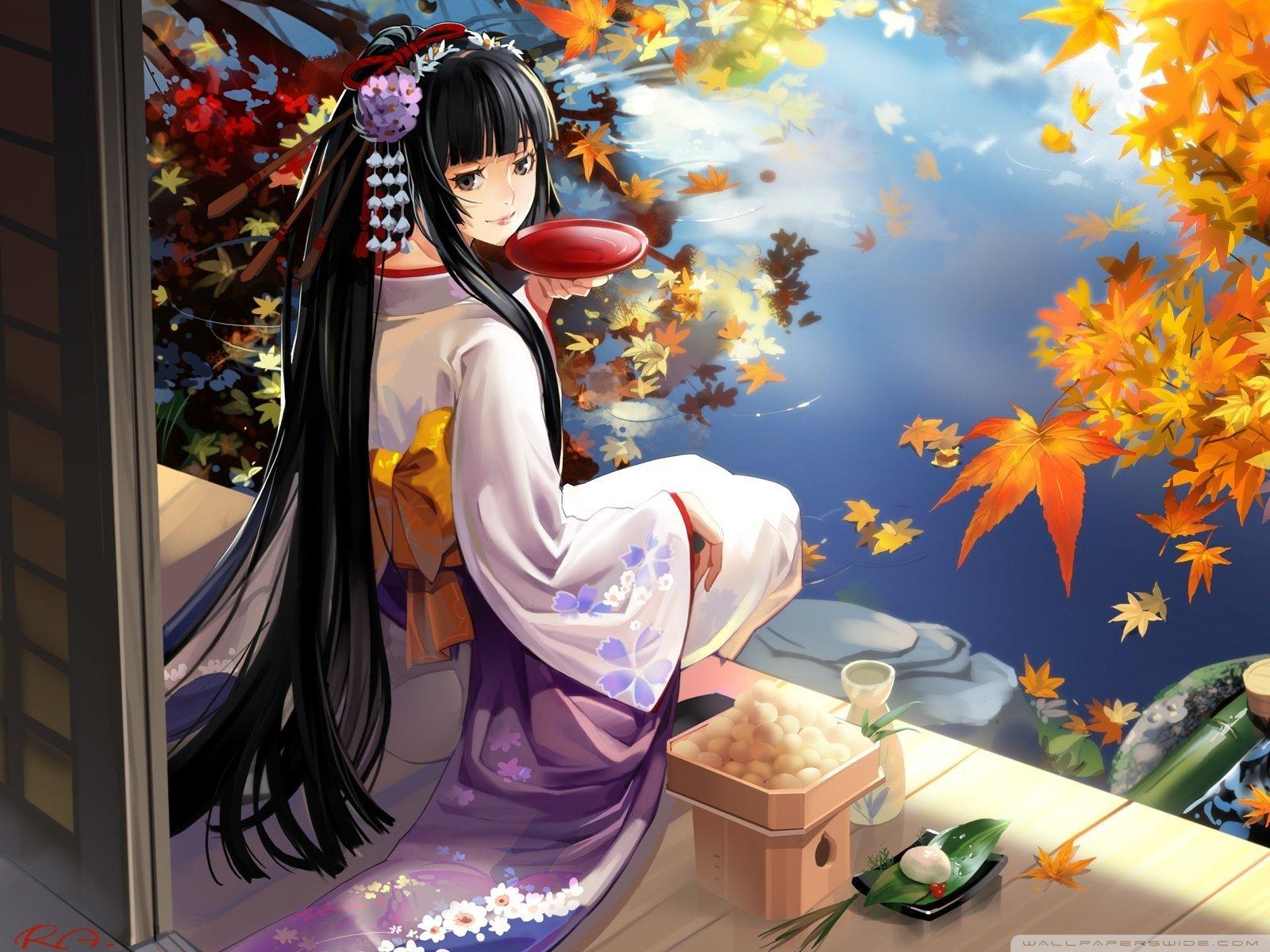 Anime Girls Wallpapers Hd For Android Apk Download - anime girl black hair 7 roblox