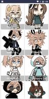Gacha Cute GL wallpapers Plakat