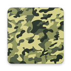 Camouflage fond d'écran icône