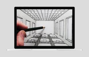 perspective de dessin au crayo capture d'écran 1
