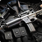 Fond d'écran de la machine AK 47 icône
