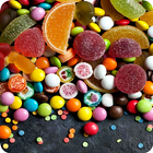 Fond d'écran de gelée de bonbons en direct 3D icône