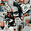 Esthetische collage wallpaper