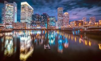 Boston City Wallpaper HD poster