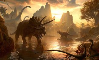 Dinosaurs Wallpaper HD स्क्रीनशॉट 1