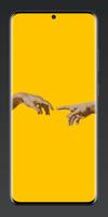 Aesthetic Yellow Wallpaper 4K poster