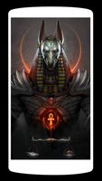 Anubis-Hintergrund 4K Plakat