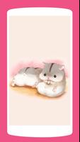 Wallpaper Hamster Lucu 4K poster