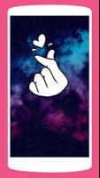 3 Schermata Finger Heart Wallpaper