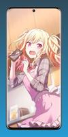 Kawaii Anime Girl Wallpaper Ekran Görüntüsü 3