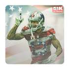 Wallpaper Odell Beckham Jr 4K biểu tượng