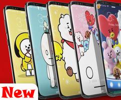 BT21 Wallpapers New 4K Wallpapers پوسٹر