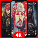 Cap Jack Sparrow Wallpapers 4K-HD wallpapers-APK