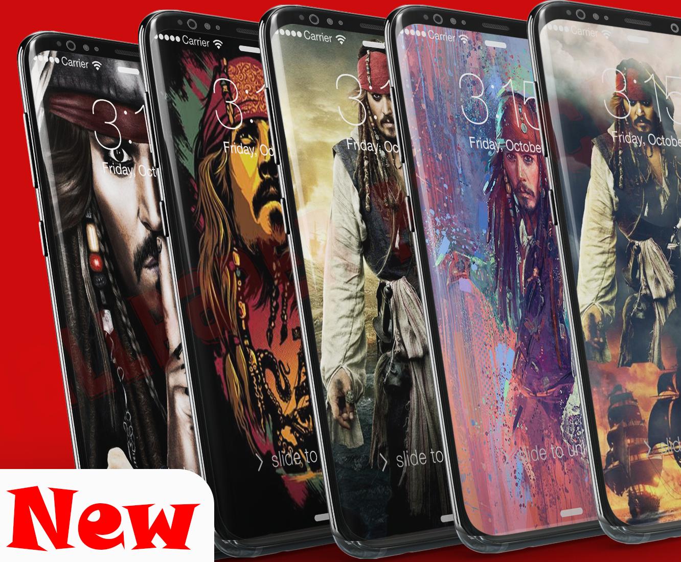 Cap Jack Sparrow Wallpapers 4K-HD wallpapers APK voor Android Download