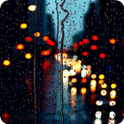 Gouttes de pluie live wallpape icône