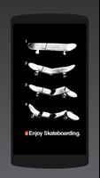 Fond d'écran Skateboard 3D 4K Affiche