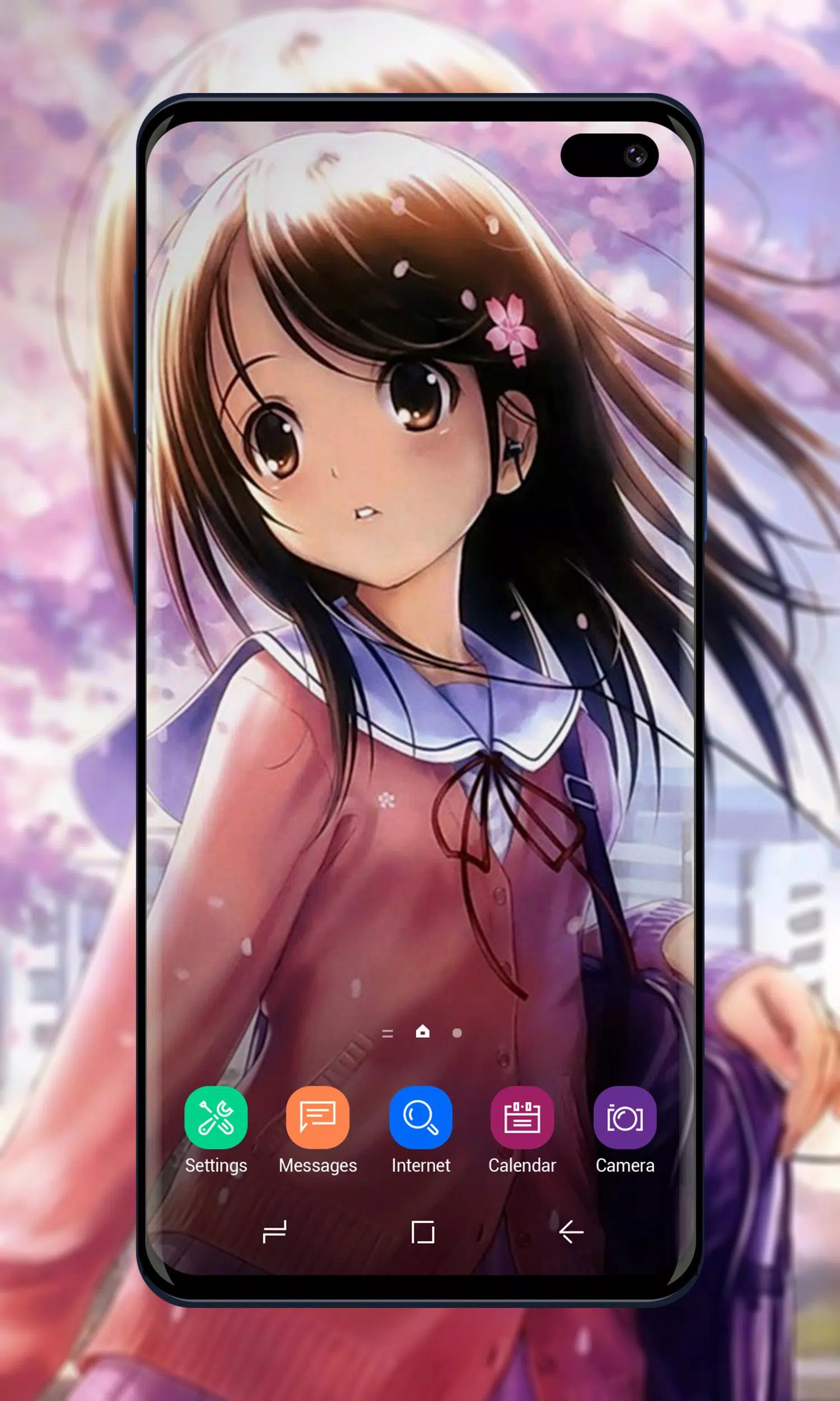 Download do APK de Kawaii Anime Girl Wallpapers para Android