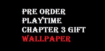 Poppy Pre Playtime Chapter 3 الملصق