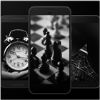 Black White Wallpapers,Home Screen and Backgrounds icon