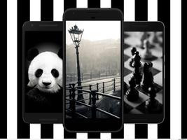 Black White Wallpapers,Home Screen and Backgrounds screenshot 1