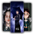 Wednesday Addams  4K Wallpaper