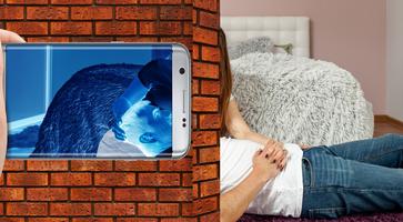 See through wall: Xray scanner الملصق