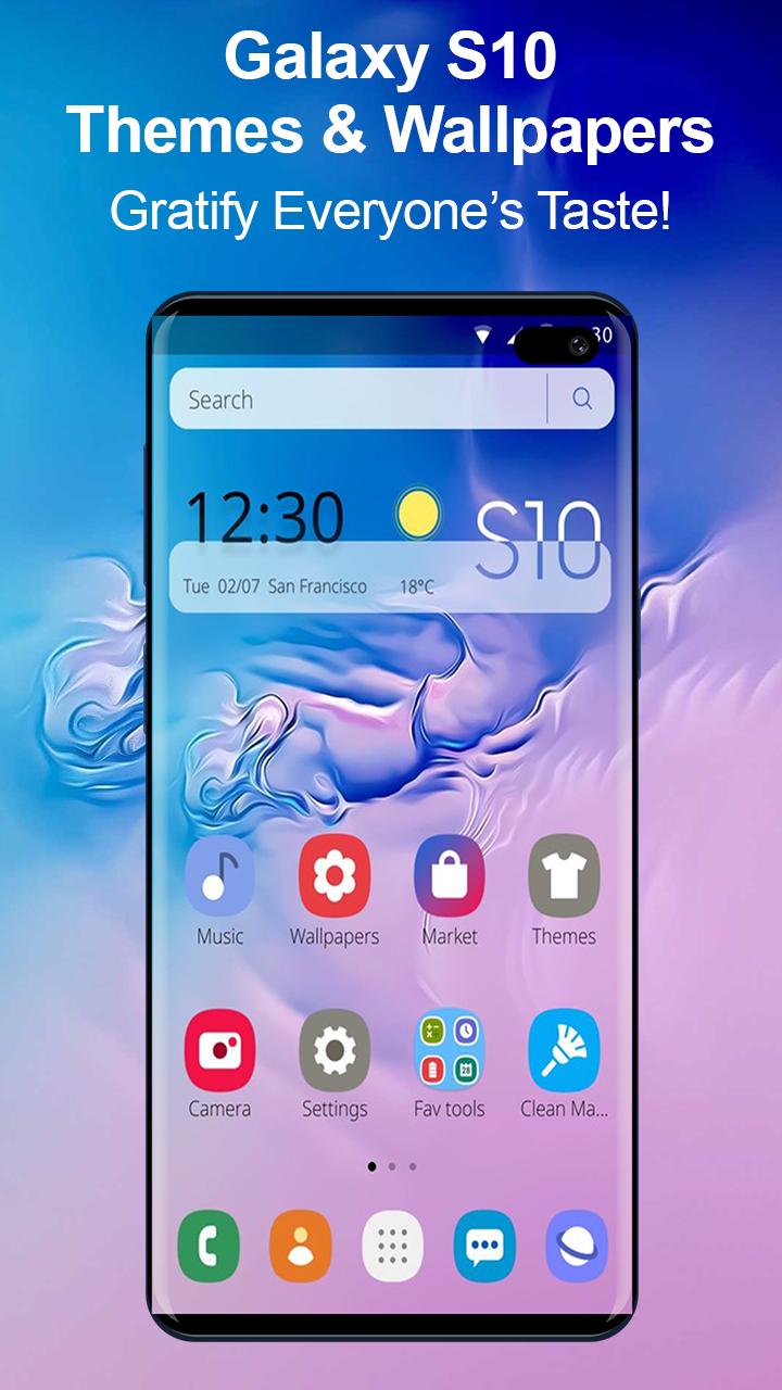 Theme For Samsung S10 Galaxy S10 Plus Wallpaper For Android Apk Download
