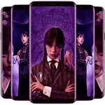 Wednesday Addams Wallpaper icon