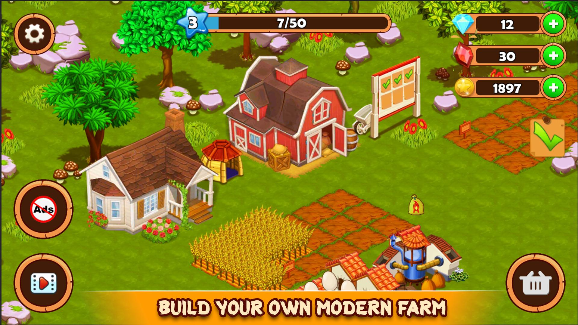 Farm City Game: Farm Simulator APK للاندرويد تنزيل