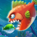 大鱼吃小鱼游戏 - 经典养鱼捕鱼游戏,海底动物狩猎世界模拟器 APK