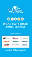 Poster Orari e offerte treni, voli e bus - Wanderio