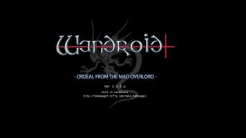 Wandroid #1 - ORDEAL FROM THE  ポスター