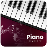 Teclado de piano completo icono