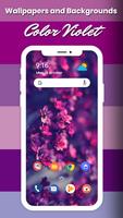 Hình nền và Màu nền Violet ảnh chụp màn hình 1