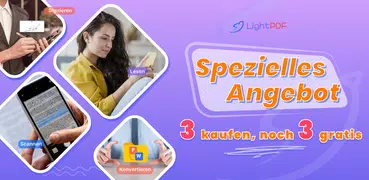 LightPDF KI-Leser & Konverter