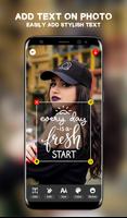 Text on Photo - Photo Editor постер