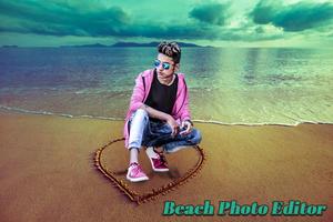 Beach Photo Editor پوسٹر